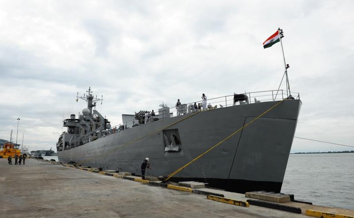 Tàu đổ bộ Tank (LST) INS Gharial của Hải quân Ấn Độ